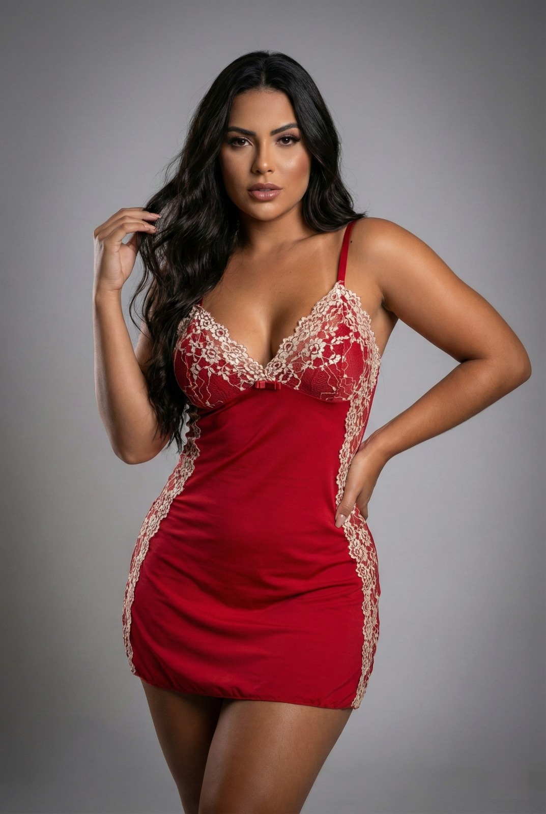 Camisola em liganete
